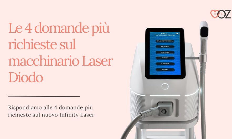 Come funzione il macchinario laser diodo per un centro estetico